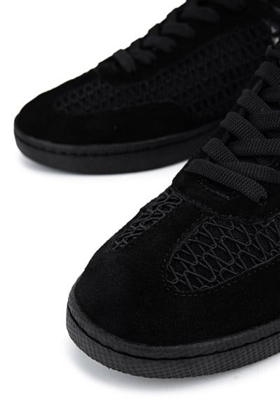 Tamer Tanca Kadın Hakiki Deri Siyah Sneakers & Spor Ayakkabı