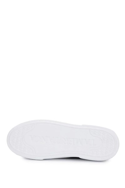 Tamer Tanca Kadın Hakiki Deri Siyah Sneakers & Spor Ayakkabı