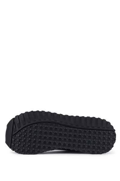 Tamer Tanca Kadın Hakiki Deri Siyah Sneakers & Spor Ayakkabı