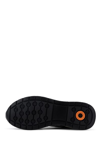 Tamer Tanca Kadın Hakiki Deri Siyah Süet Sneakers & Spor Ayakkabı