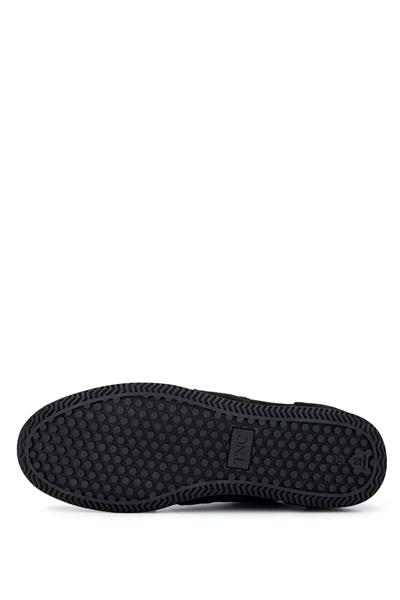 Tamer Tanca Kadın Hakiki Deri Siyah Süet Sneakers & Spor Ayakkabı