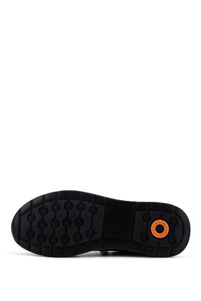 Tamer Tanca Kadın Hakiki Deri Siyah/Antrasit Sneakers & Spor Ayakkabı