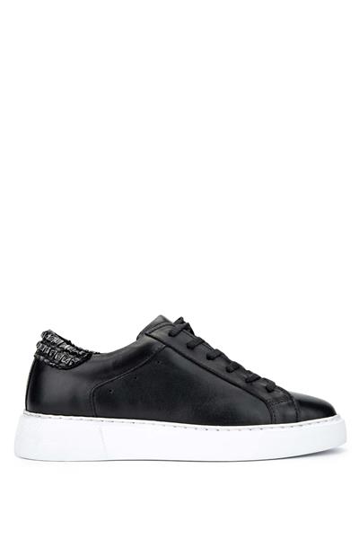 Tamer Tanca Kadın Hakiki Deri Siyah/Beyaz Sneakers & Spor Ayakkabı
