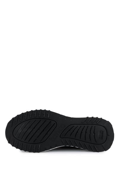 Tamer Tanca Kadın Hakiki Deri Siyah Süet Sneakers & Spor Ayakkabı