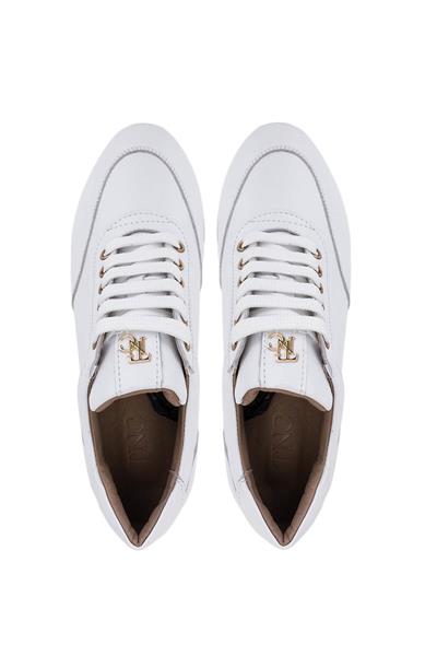 Tamer Tanca Kadın Hakiki Deri Krem Sneakers & Spor Ayakkabı