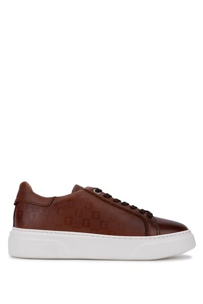 Tamer Tanca Kadın Hakiki Deri Taba Sneakers & Spor Ayakkabı