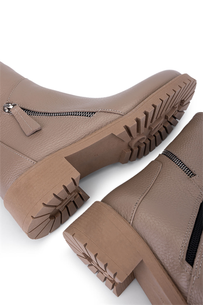 Tamer Tanca Kadın Hakiki Deri Vizon Casual Bot