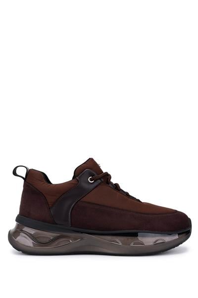 Tamer Tanca Kadın Kahverengi Rugan Sneakers & Spor Ayakkabı