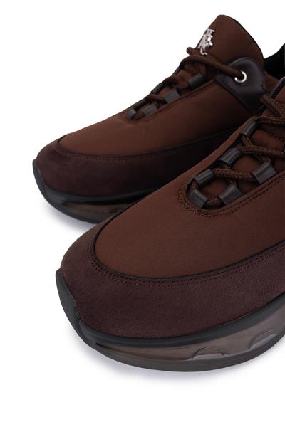 Tamer Tanca Kadın Kahverengi Rugan Sneakers & Spor Ayakkabı
