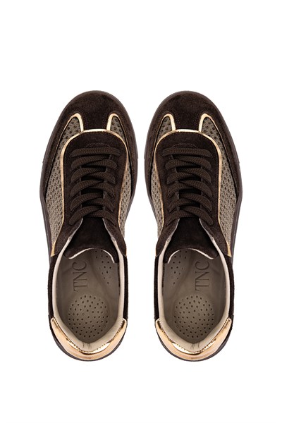 Tamer Tanca Kadın Kahverengi Süet Sneakers & Spor Ayakkabı
