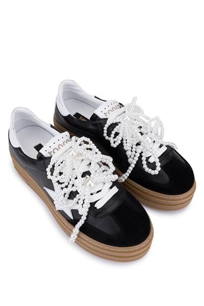 Tamer Tanca Kadın Siyah Sneakers & Spor Ayakkabı
