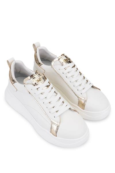 Tamer Tanca Kadın Suni Deri Beyaz Sneakers & Spor Ayakkabı