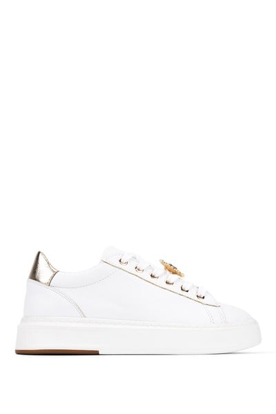 Tamer Tanca Kadın Suni Deri Beyaz Sneakers & Spor Ayakkabı