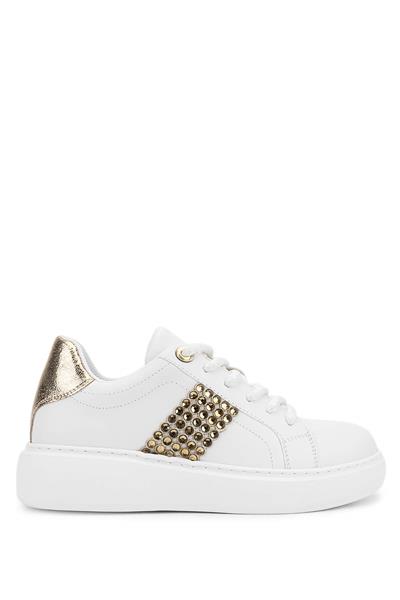 Tamer Tanca Kadın Suni Deri Beyaz Sneakers & Spor Ayakkabı