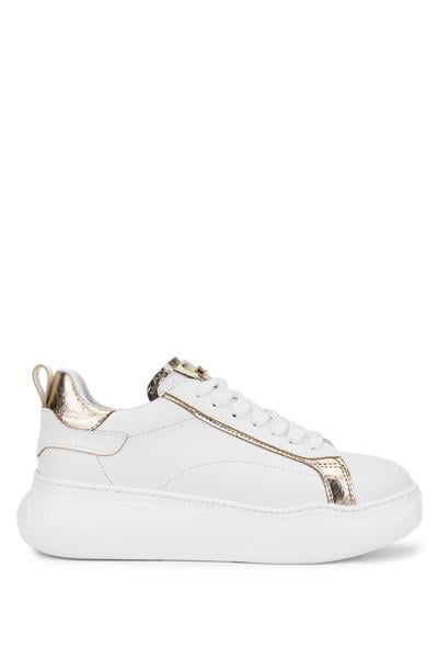 Tamer Tanca Kadın Suni Deri Beyaz Sneakers & Spor Ayakkabı