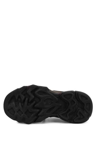Tamer Tanca Kadın Suni Deri Siyah Sneakers & Spor Ayakkabı