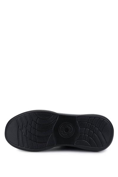 Tamer Tanca Kadın Suni Deri Siyah/Antrasit Sneakers & Spor Ayakkabı