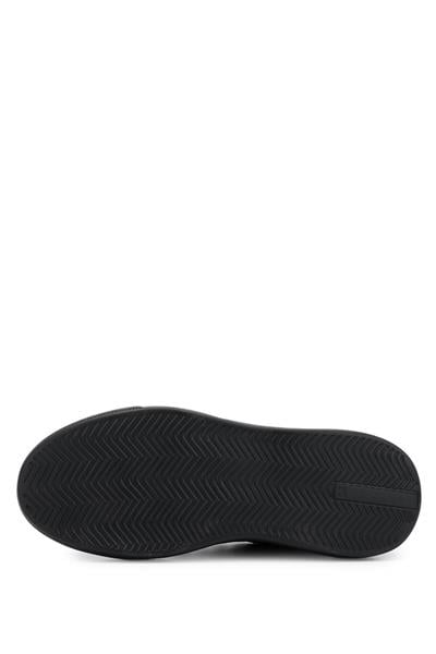 Tamer Tanca Kadın Suni Deri Siyah/Antrasit Sneakers & Spor Ayakkabı