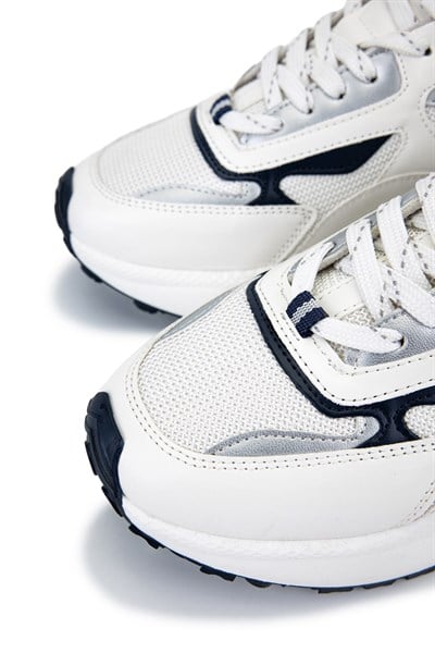 Tamer Tanca Kadın Suni Deri/Tekstil Beyaz Sneakers & Spor Ayakkabı