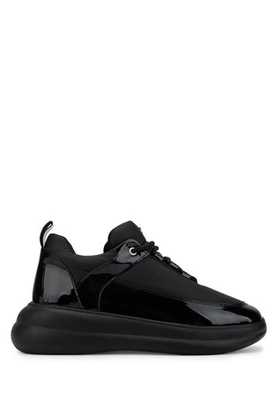 Tamer Tanca Kadın Suni Deri/Tekstil Siyah Sneakers & Spor Ayakkabı