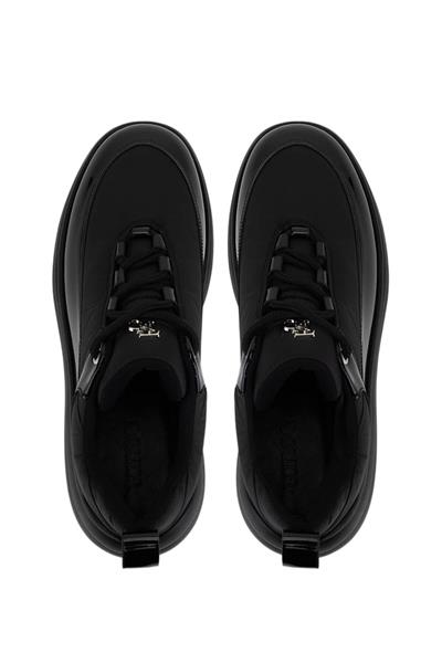 Tamer Tanca Kadın Suni Deri/Tekstil Siyah Sneakers & Spor Ayakkabı