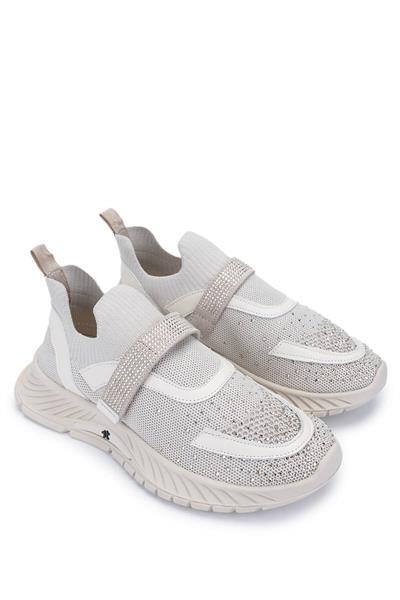 Tamer Tanca Kadın Tekstil Bej Sneakers & Spor Ayakkabı