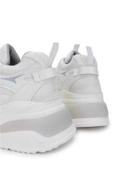 Tamer Tanca Kadın Tekstil/Vegan Beyaz Sneakers & Spor Ayakkabı