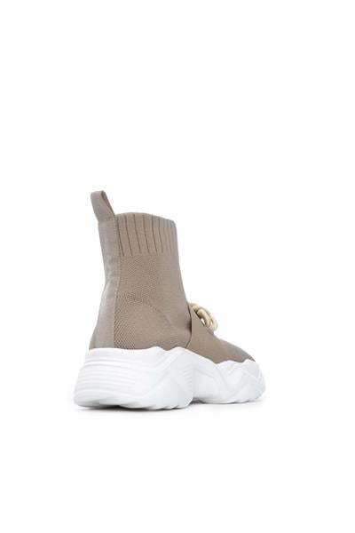 Tamer Tanca Kadın Triko Bej Sneakers & Spor Bot