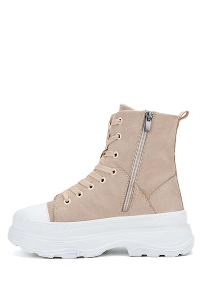 Tamer Tanca Kadın Vegan Bej Sneakers & Spor Bot