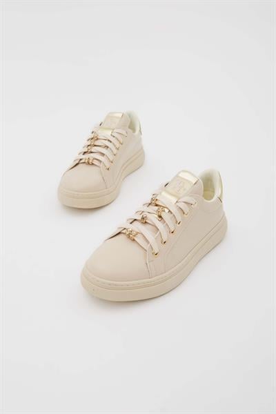 Tamer Tanca Kadın Vegan Bej Sneakers & Spor Ayakkabı