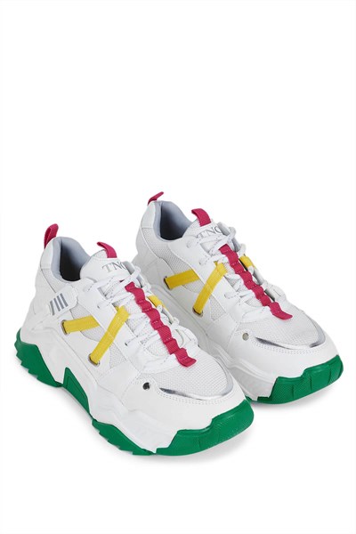 Tamer Tanca Kadın Vegan Beyaz Sneakers & Spor Ayakkabı