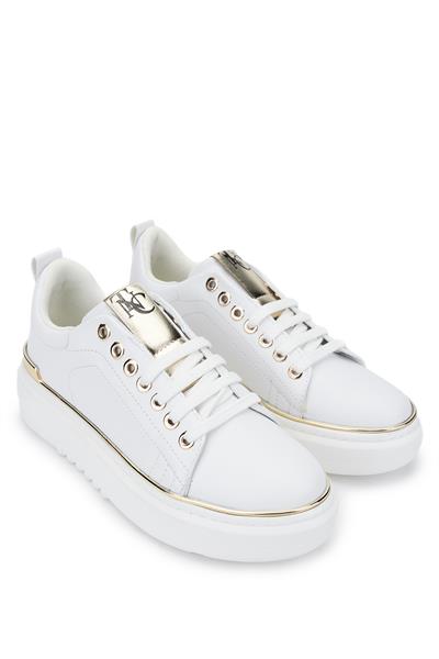 Tamer Tanca Kadın Vegan Beyaz Sneakers & Spor Ayakkabı