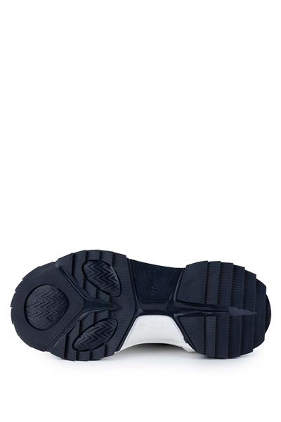 Tamer Tanca Kadın Vegan Beyaz/Lacivert Sneakers & Spor Ayakkabı