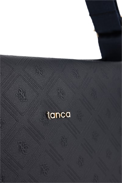 Tamer Tanca Kadın Vegan Lacivert Postacı Çanta