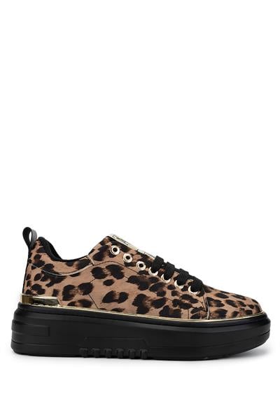 Tamer Tanca Kadın Vegan Leopar Sneakers & Spor Ayakkabı