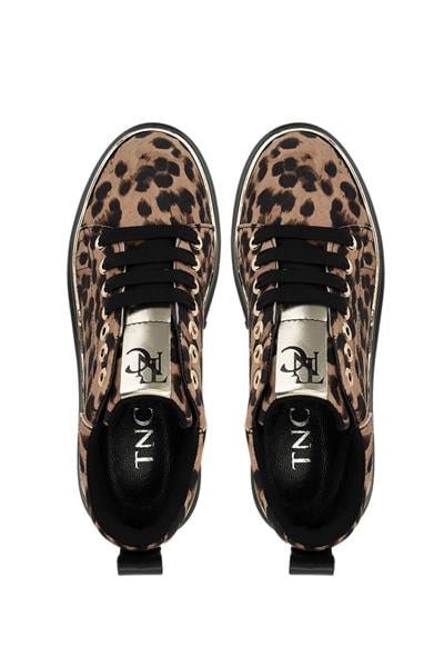 Tamer Tanca Kadın Vegan Leopar Sneakers & Spor Ayakkabı