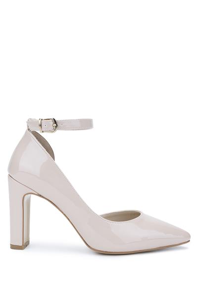Tamer Tanca Kadın Vegan Nude Rugan Topuklu & Stiletto Ayakkabı