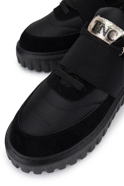 Tamer Tanca Kadın Vegan Siyah Sneakers & Spor Ayakkabı