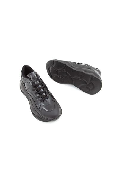 Tamer Tanca Kadın Vegan Siyah Sneakers & Spor Ayakkabı