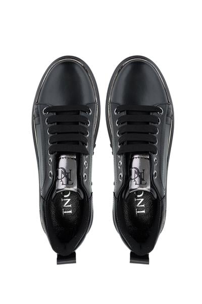 Tamer Tanca Kadın Vegan Siyah Sneakers & Spor Ayakkabı