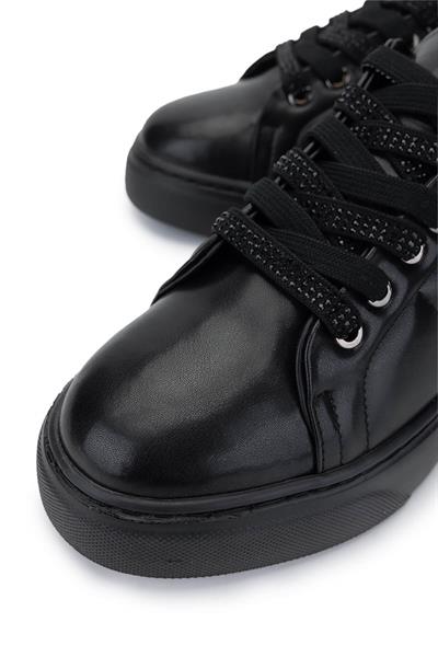 Tamer Tanca Kadın Vegan Siyah Sneakers & Spor Ayakkabı