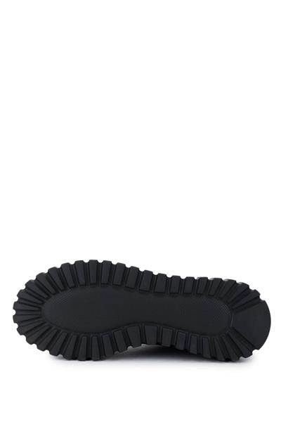 Tamer Tanca Kadın Vegan Siyah Sneakers & Spor Ayakkabı