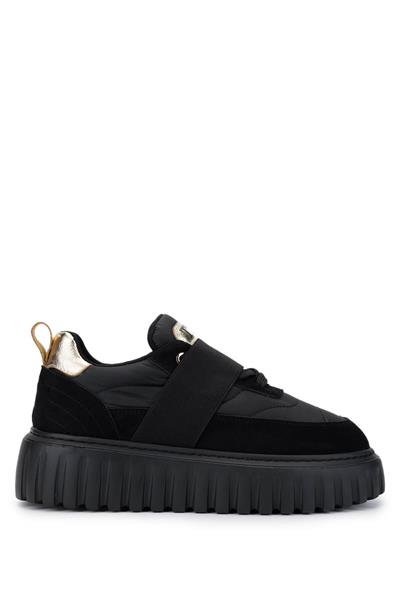 Tamer Tanca Kadın Vegan Siyah Sneakers & Spor Ayakkabı