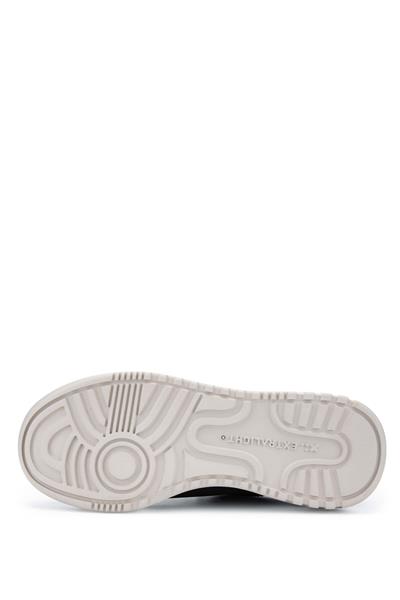 Tamer Tanca Kadın Vegan Siyah/Bej Sneakers & Spor Ayakkabı