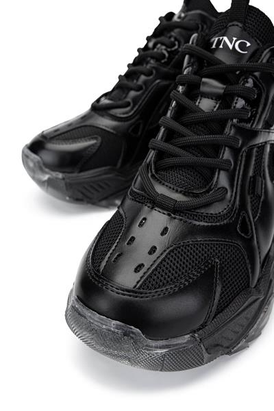 Tamer Tanca Kadın Vegan Siyah/Siyah Sneakers & Spor Bot