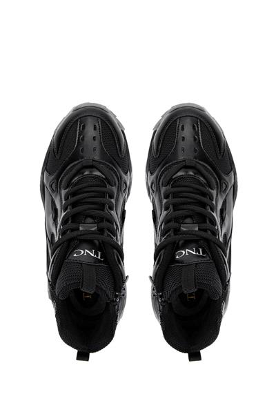 Tamer Tanca Kadın Vegan Siyah/Siyah Sneakers & Spor Bot