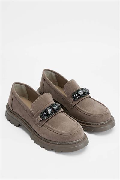 Tamer Tanca Kadın Vegan Vizon Loafer Ayakkabı