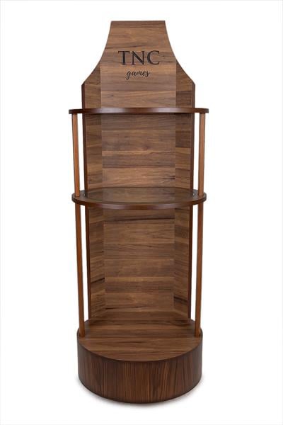 Tamer Tanca Unisex Ahşap Ceviz Stand Ahşap