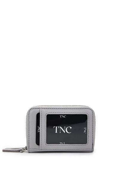 Tamer Tanca Unisex Hakiki Deri Gri Cüzdan