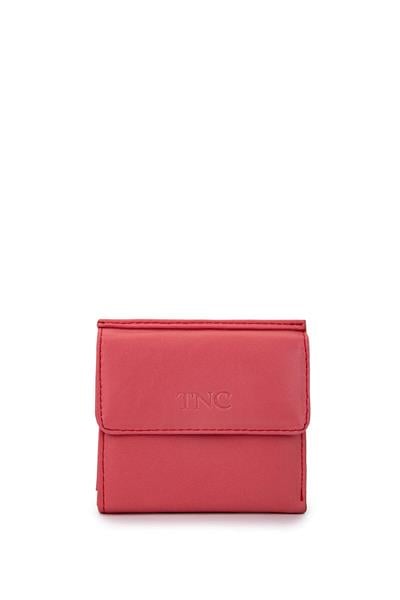 Tamer Tanca Unisex Hakiki Deri Pembe Cüzdan Cuzdan